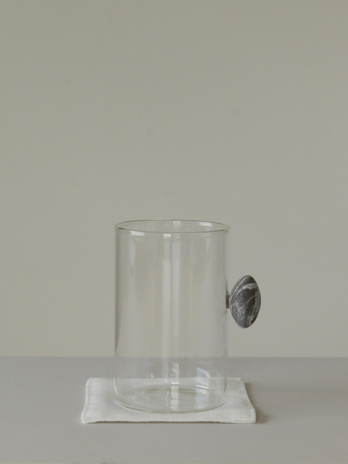 floating stone / 石付きグラス M4