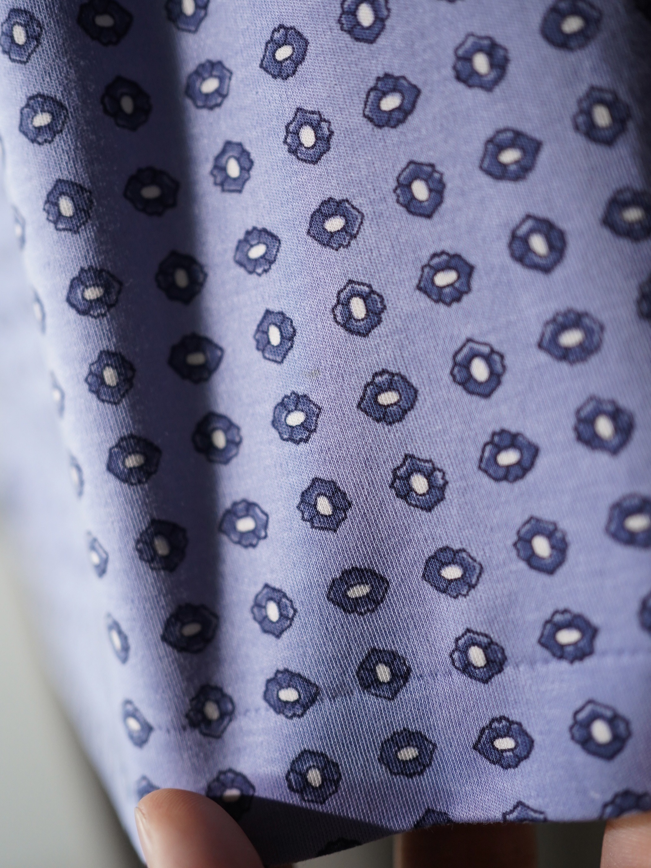 POLO RALPH LAUREN Smooth cotton flower pattern Logo polo shirts