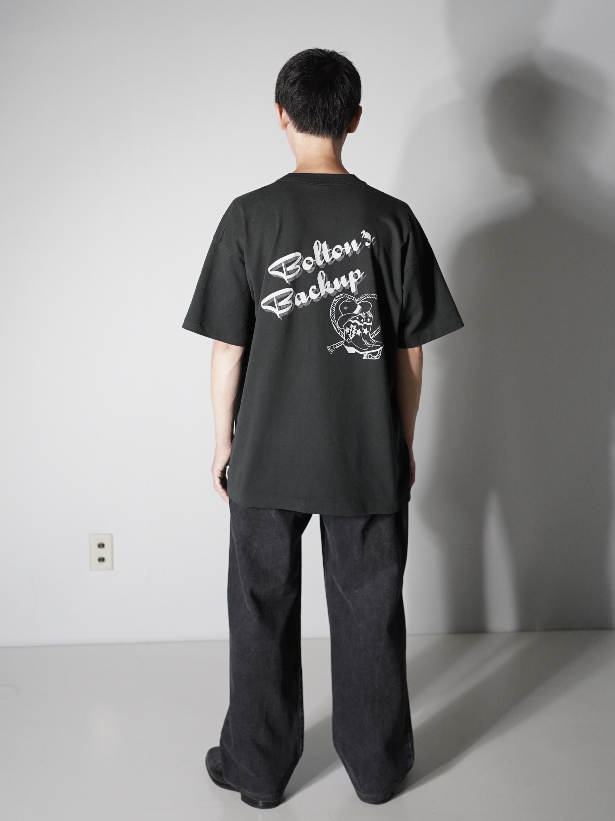 1990's Back print T-shirt / Made in USA