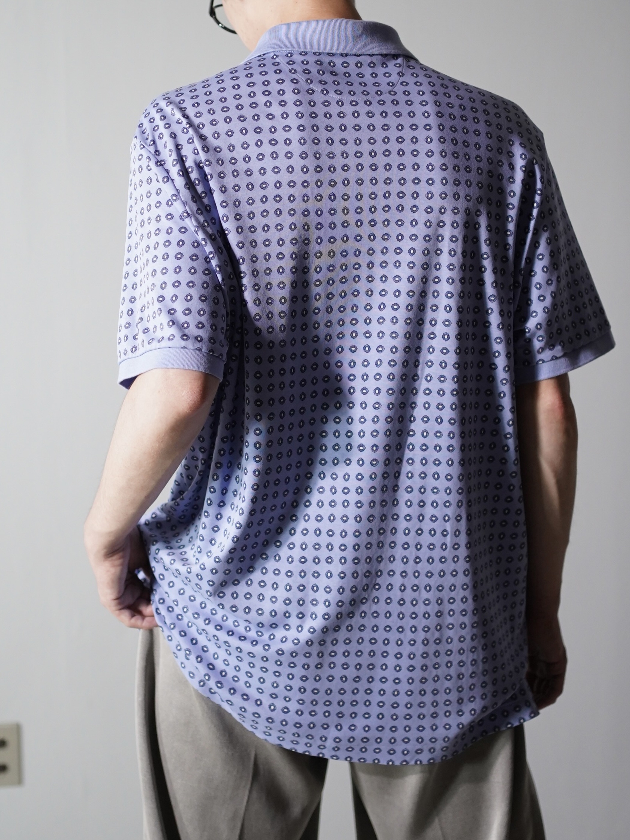 POLO RALPH LAUREN Smooth cotton flower pattern Logo polo shirts