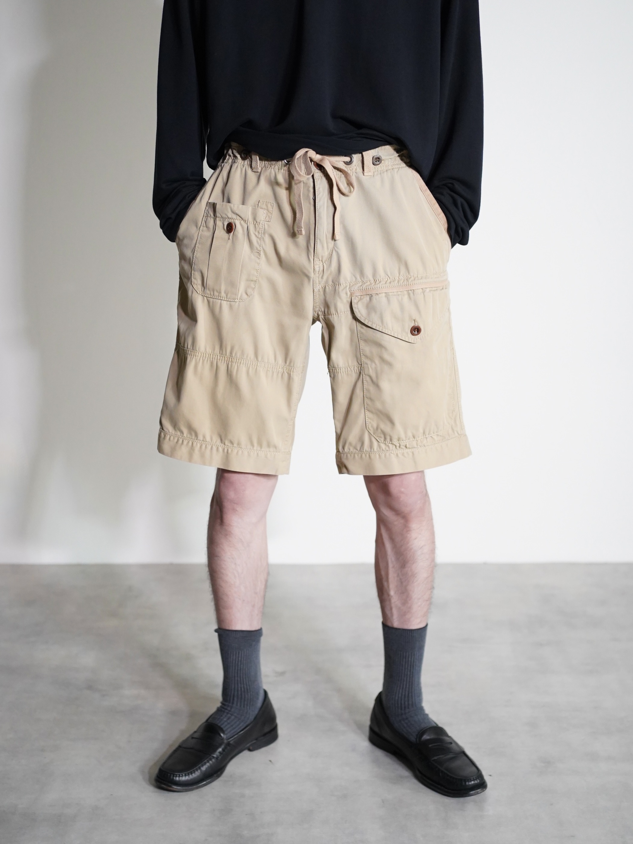 1990's Polo Ralph Lauren Cotton mulch pocket work shorts