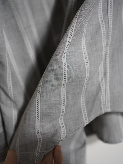 1990's- Levi's Pleats front Cotton Stripe shirt / Made in India