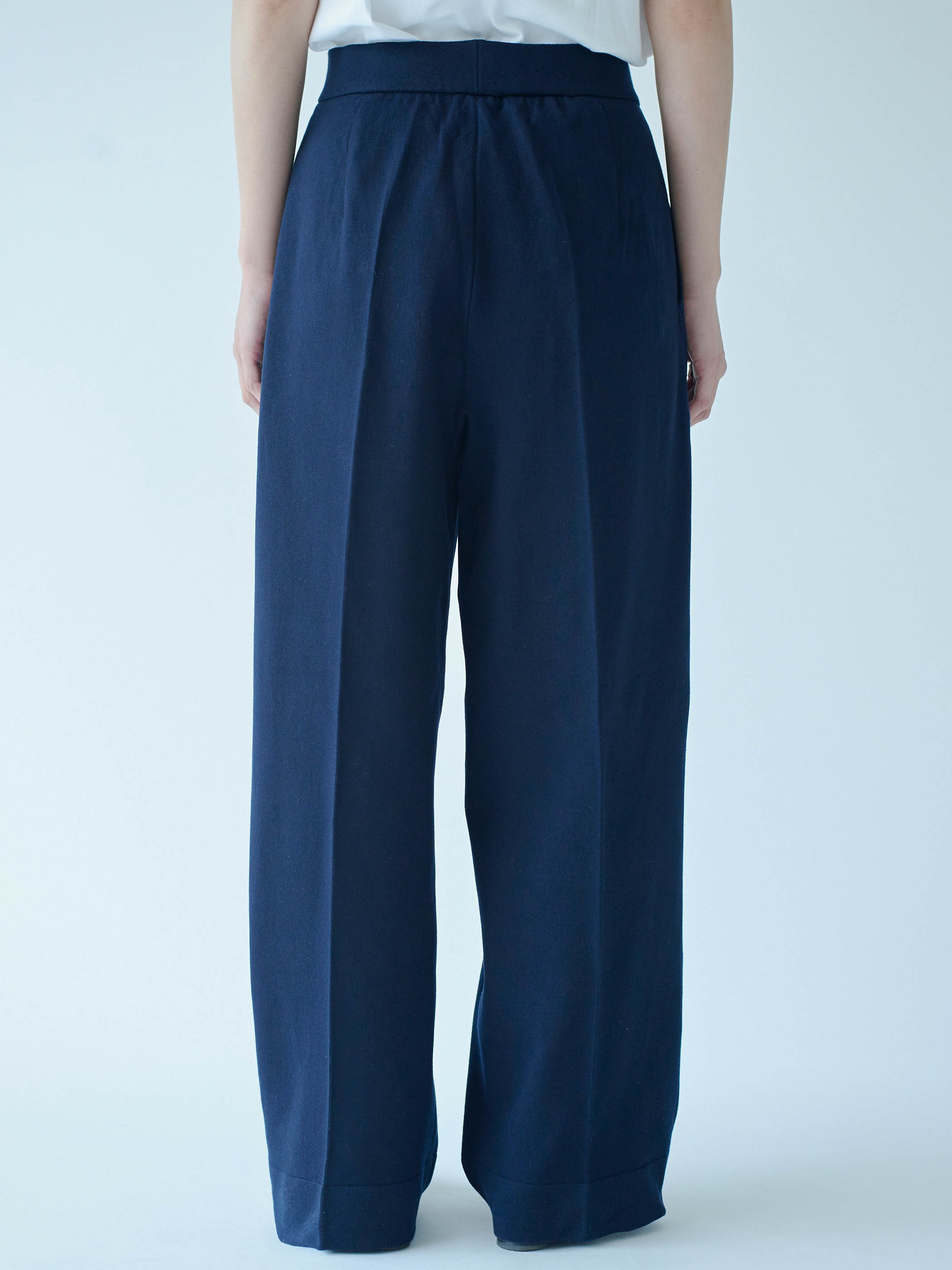 Work Wear collection Women's Wide Pants Navy(ワイドパンツ・ネイビー)