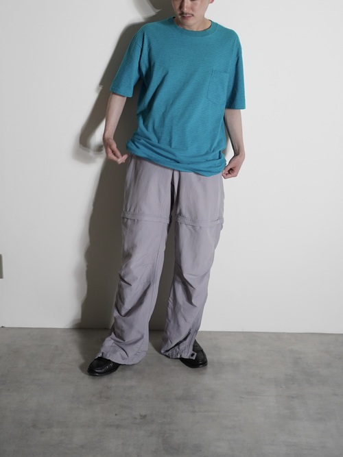 1990's TOWNCRAFT 染み込み Border Tee / Made in USA