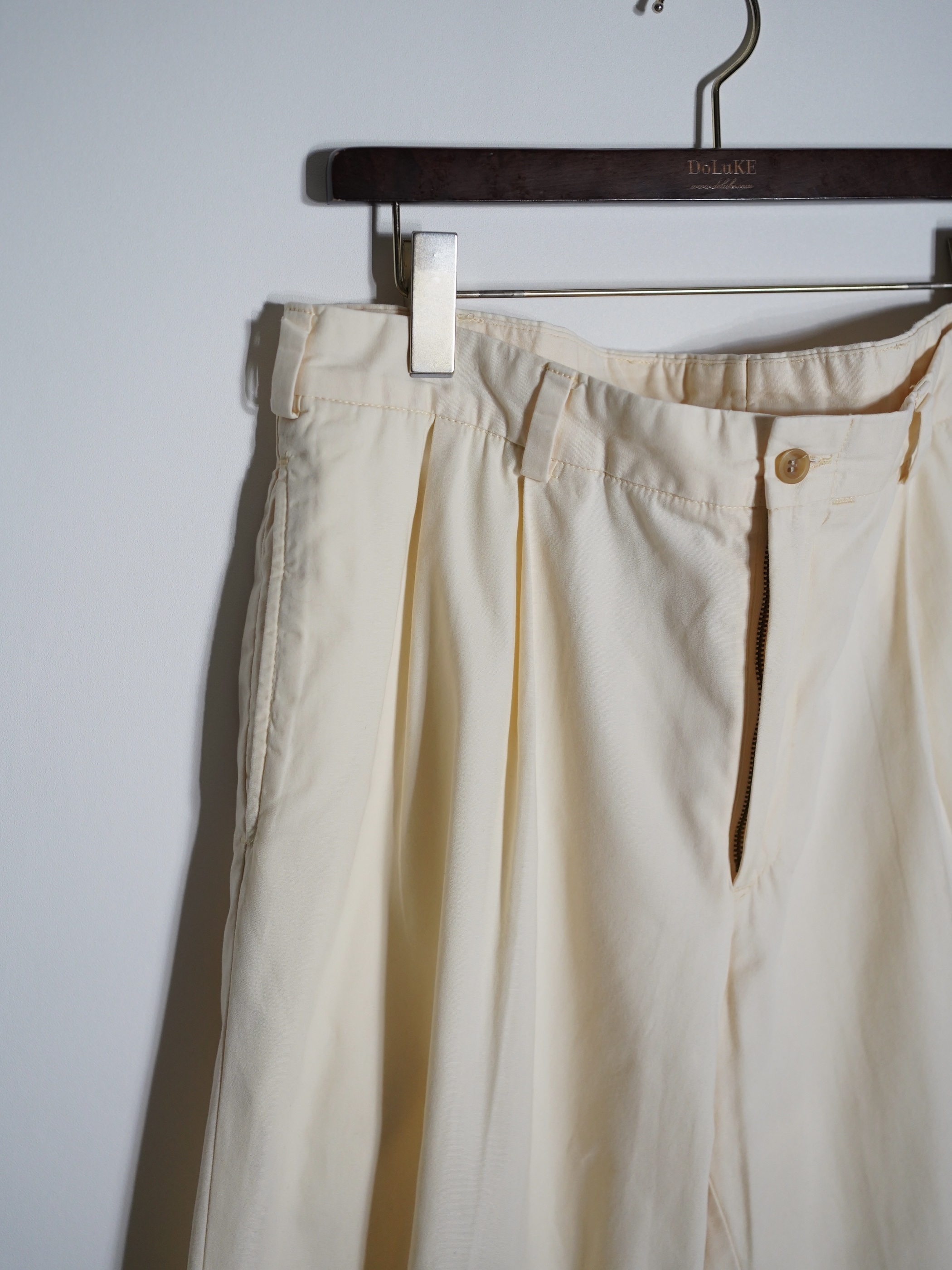 1990's BILLS KHAKIS 2tuck Cotton pants / Made in USA