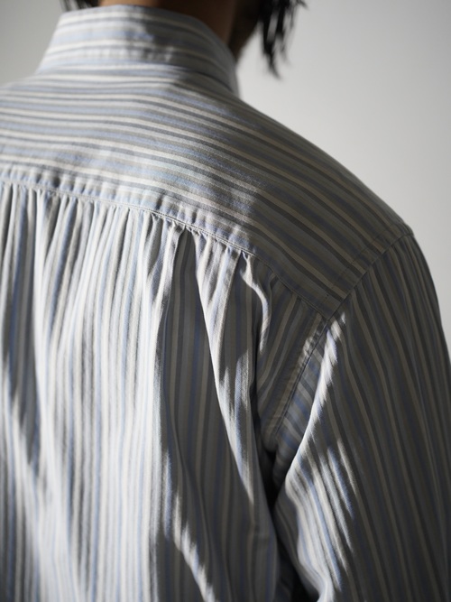 Ermenegildo Zegna Cotton 隠しB.D. dress shirt / Made in Italy