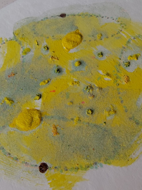 matsuoikuko | レモン惑星 B 日本画