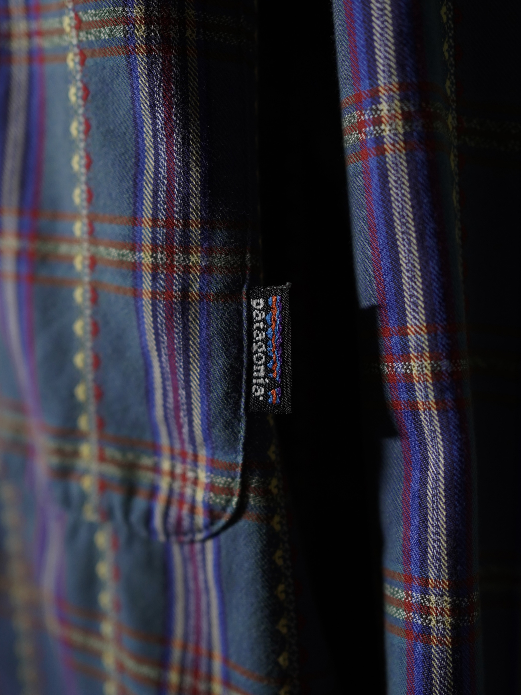 93's Patagonia 雪無しタグ期 L/S Cotton flannel shirts