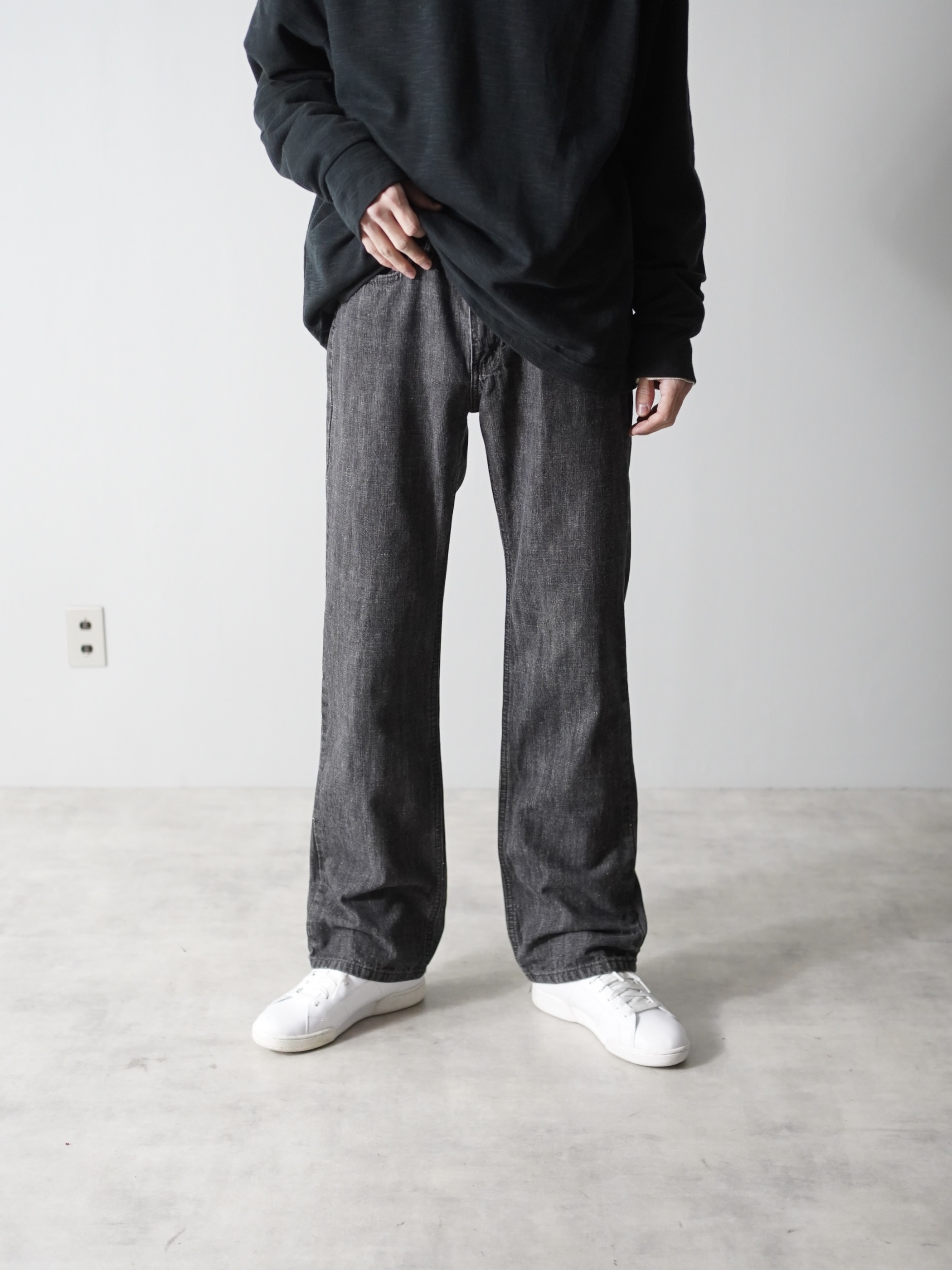 POLO JEANS CO. Bootcut 平織り denim pants / Made in Mexico