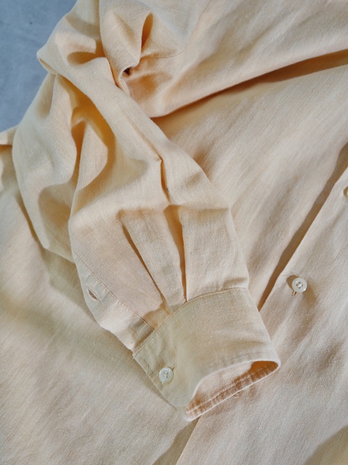J.RIGGINGS Shark collar Linen cotton shirt