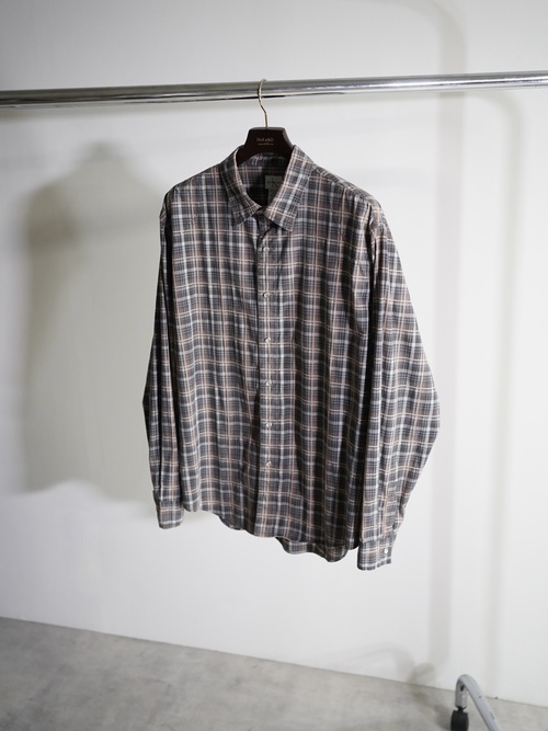 1990's Calvin Klein Cotton Elastane L/S check shirt