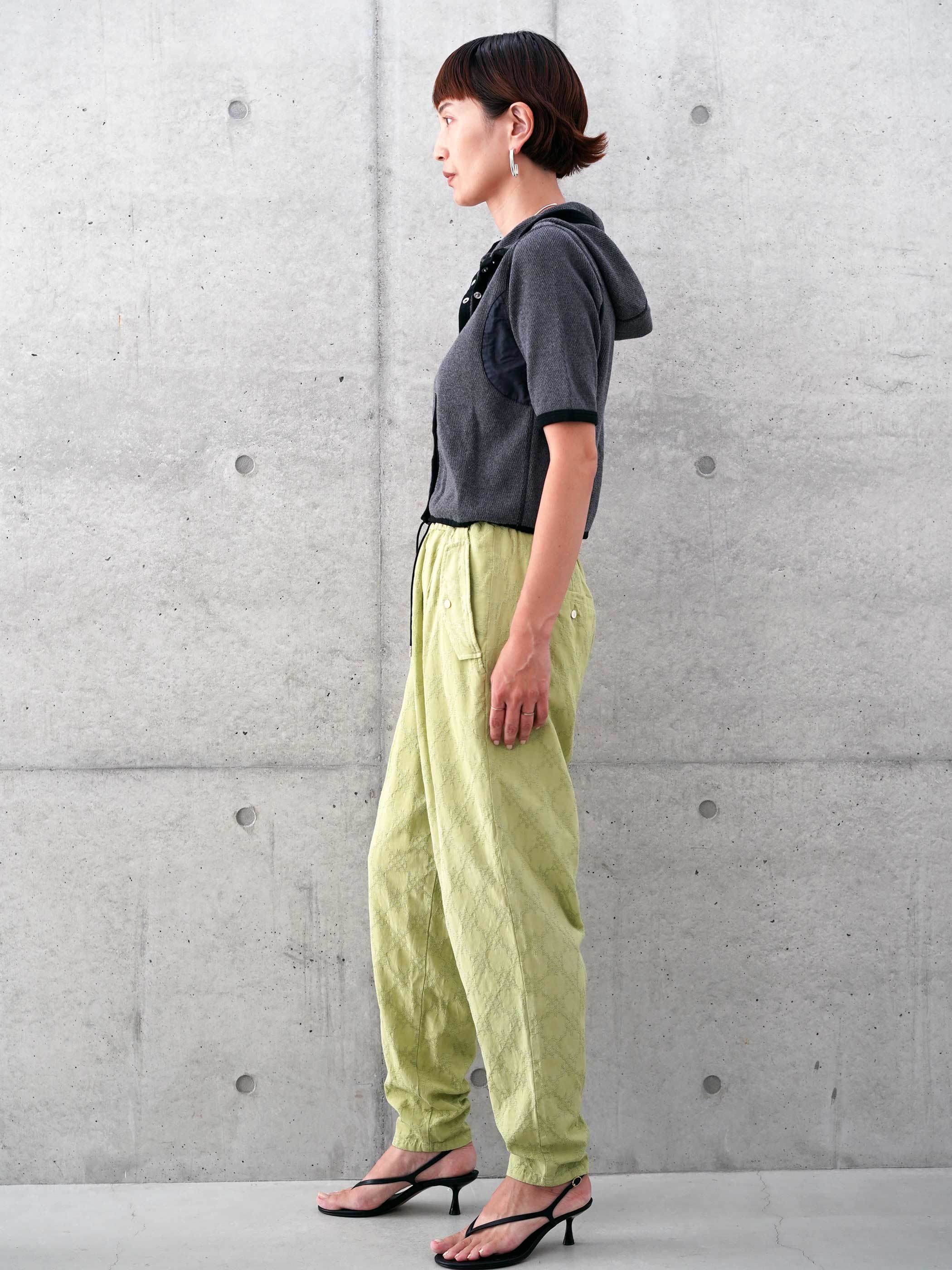 Jacquard Tapered Easy Pants