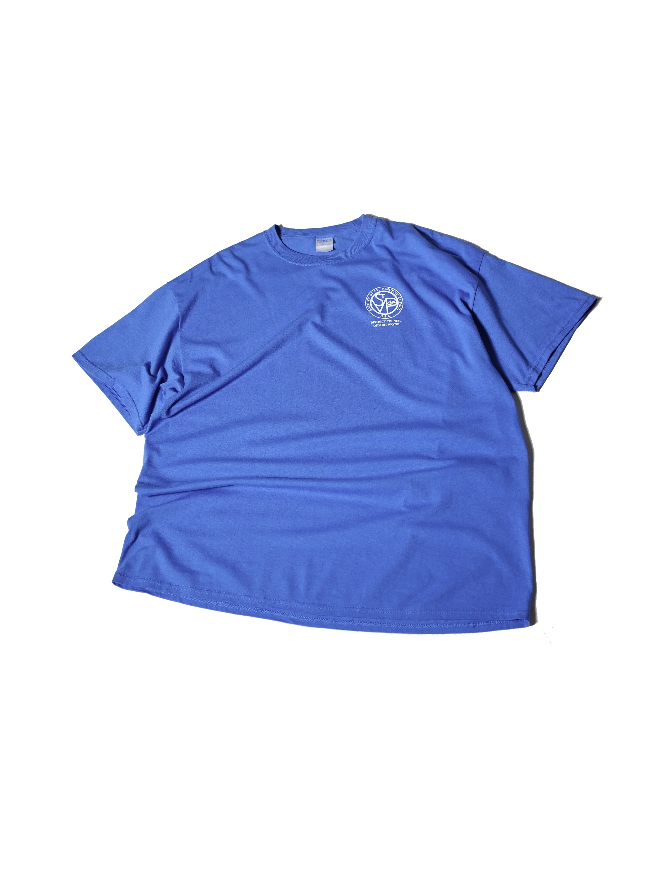 00's ST.VINCENT de PAUL 1point logo S/S print Tee