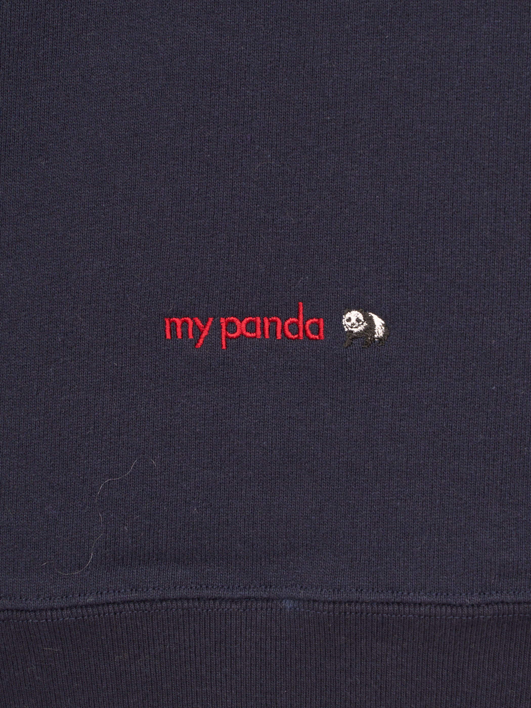 【受注商品】half zip sweat shirt・NAVY