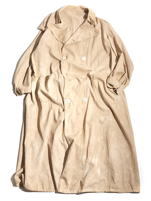 1930s "unkown" linen duster coat -ECRU- <SALE¥65000→¥50000>