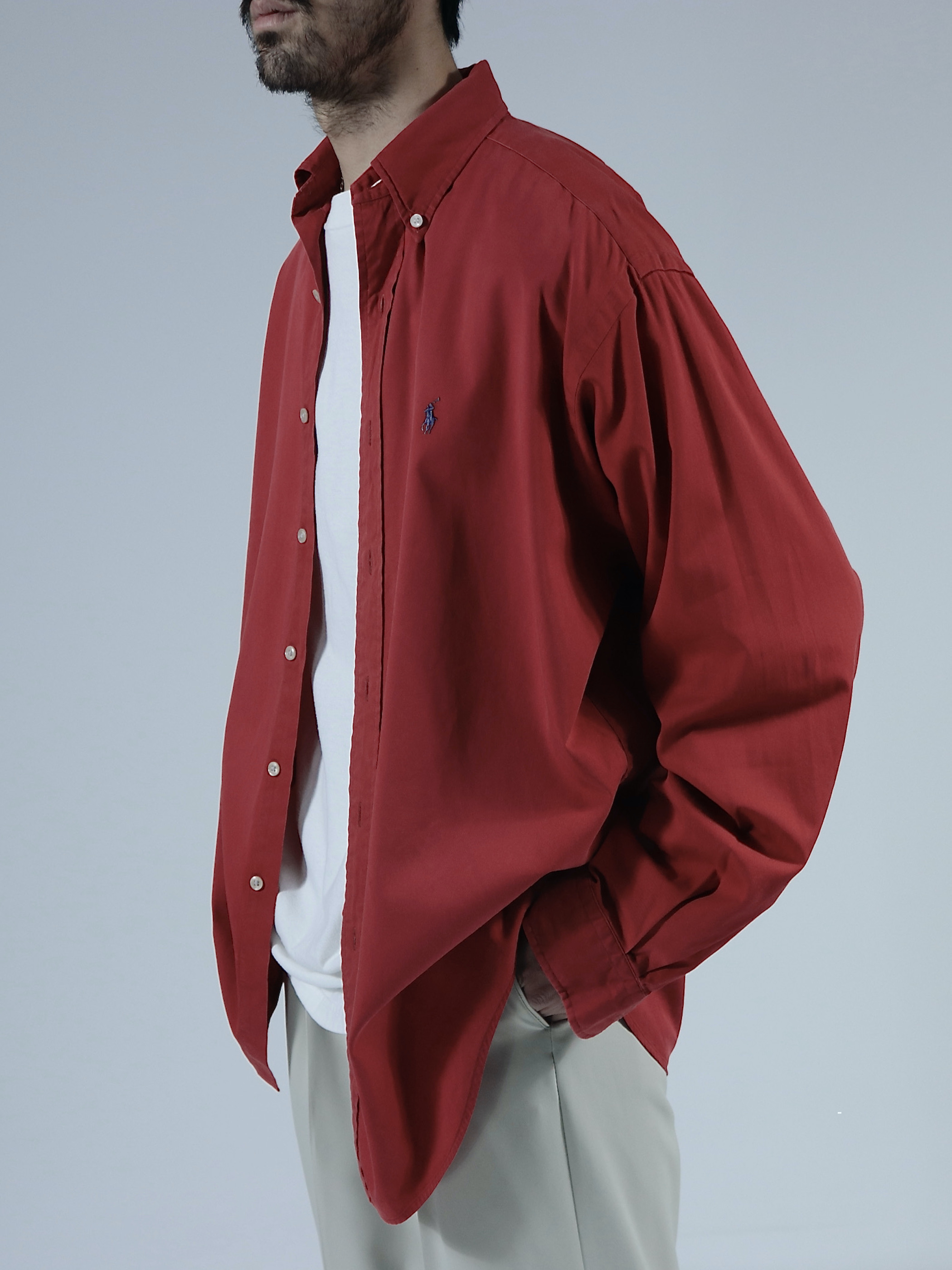 1990's Ralph Lauren BLAIRE B.D.Shirts / Made in USA (N.M.A)