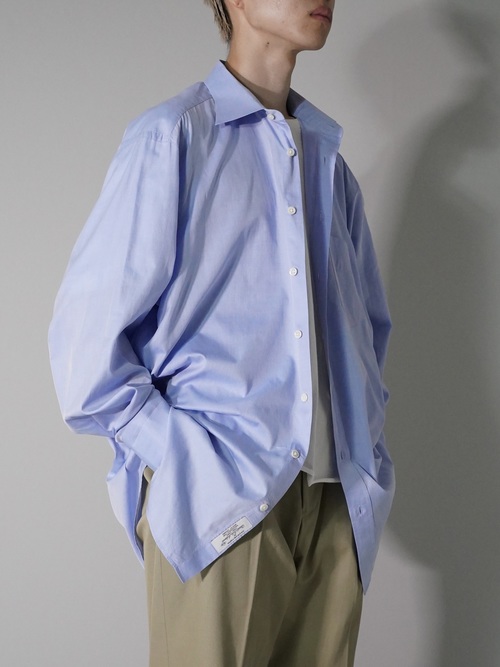 ASCOT CHANG×David&John Anderson fabric Dress shirts / Made in Hong Kong