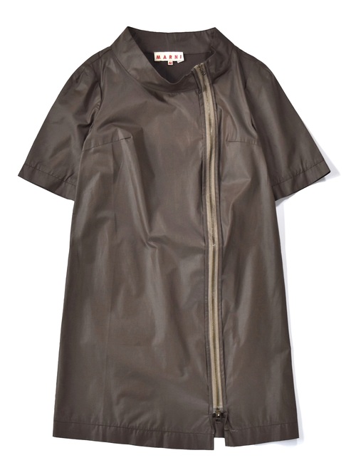マルニ シルク ジップアップ ワンピース Marni Silk Zip Up One Piece Yukaku Houyhnhnm S
