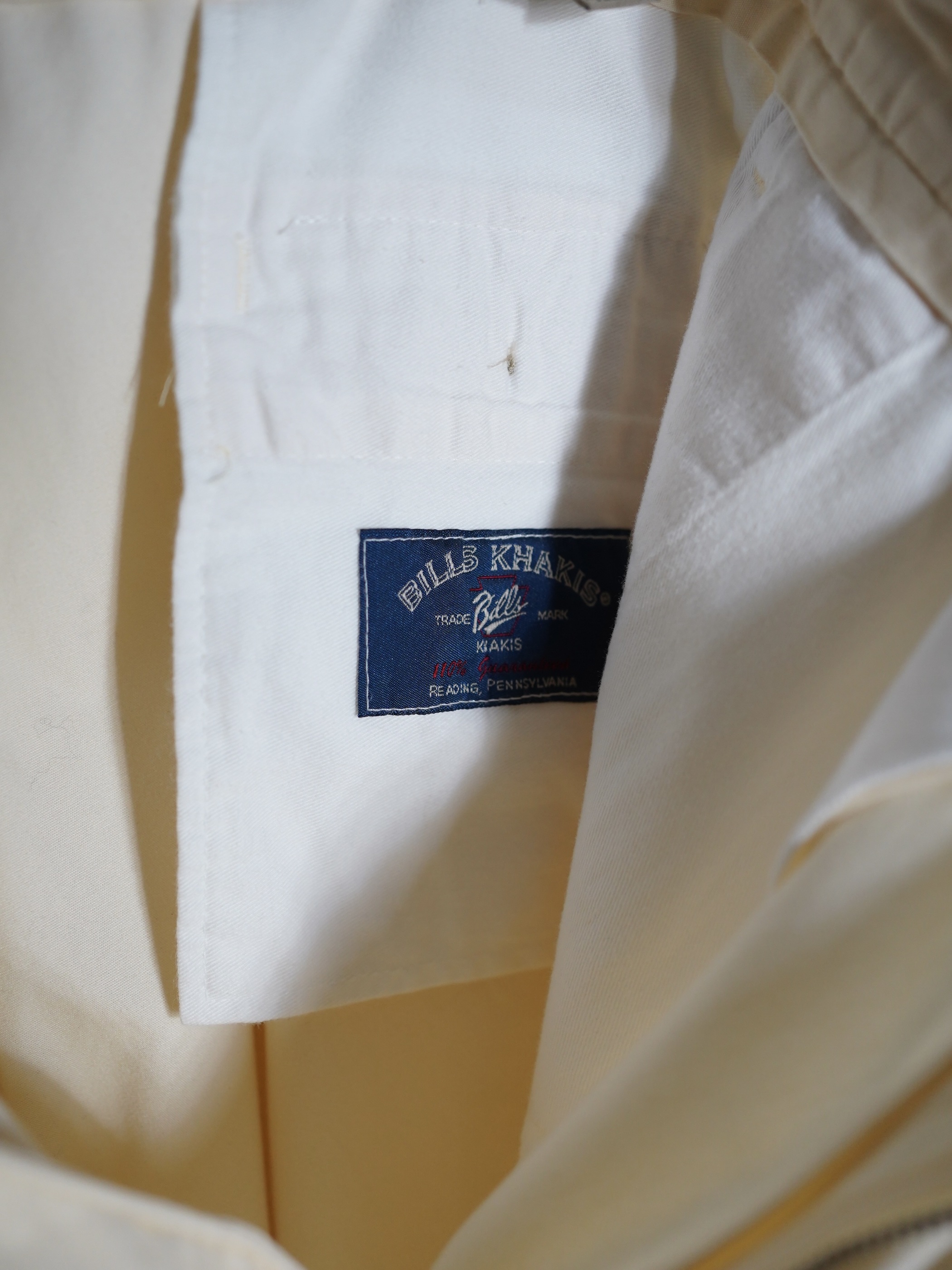 1990's BILLS KHAKIS 2tuck Cotton pants / Made in USA