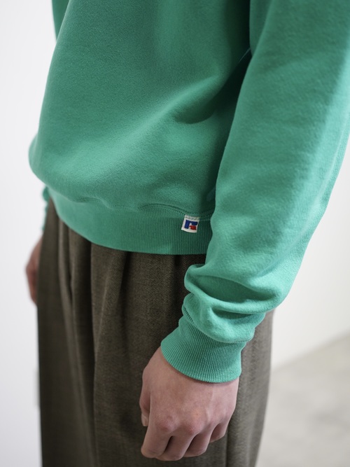 1990's RUSSELL ATHLETIC Plain sweat shirts/Made in USA