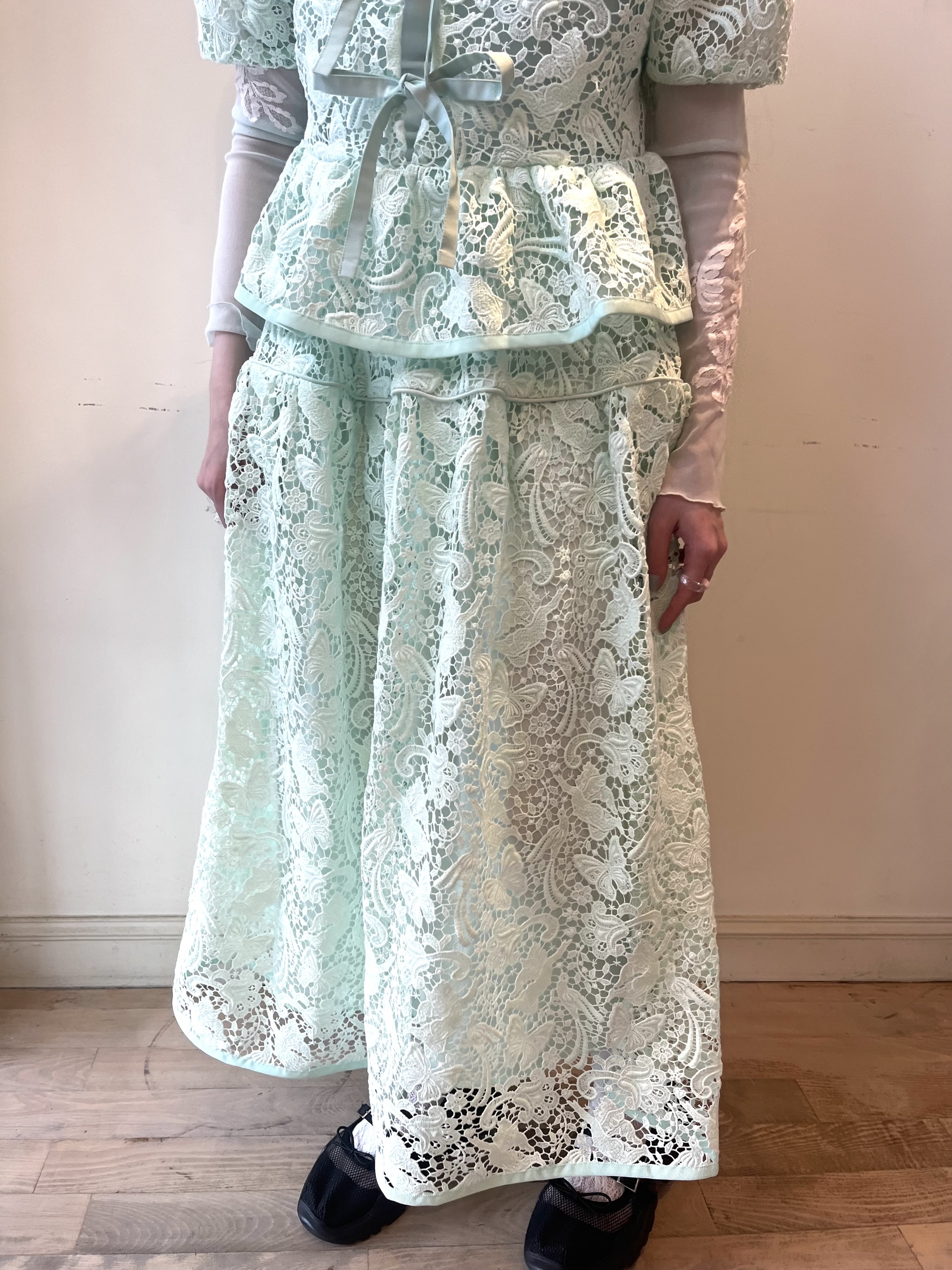 【3月お届け商品】utopia lace skirt