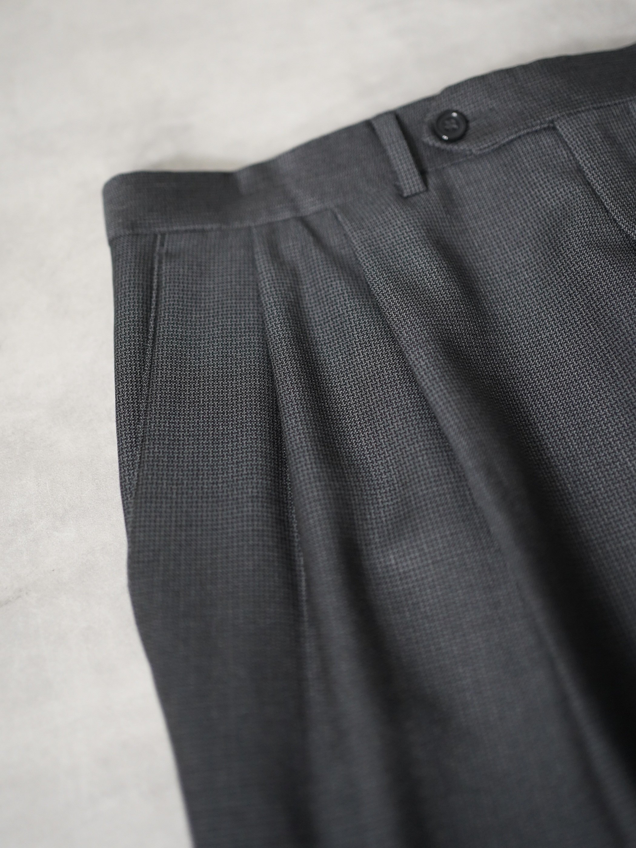 PAZONI 2tuck dress trousers / Made in Italy