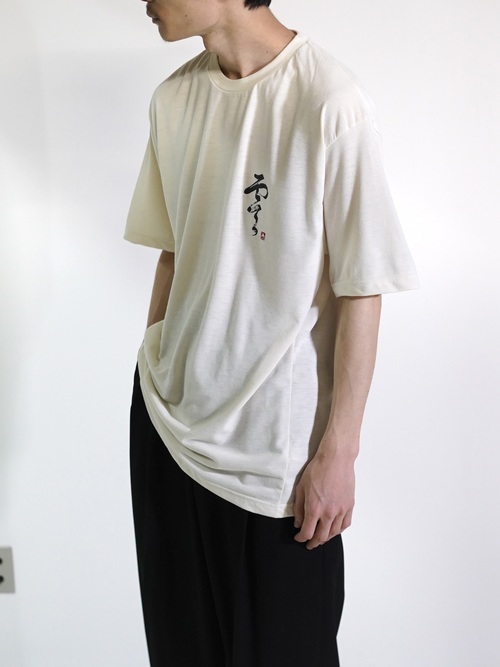 1990's Mont-bell 両面漢字 print S/S Tee/Made in JAPAN