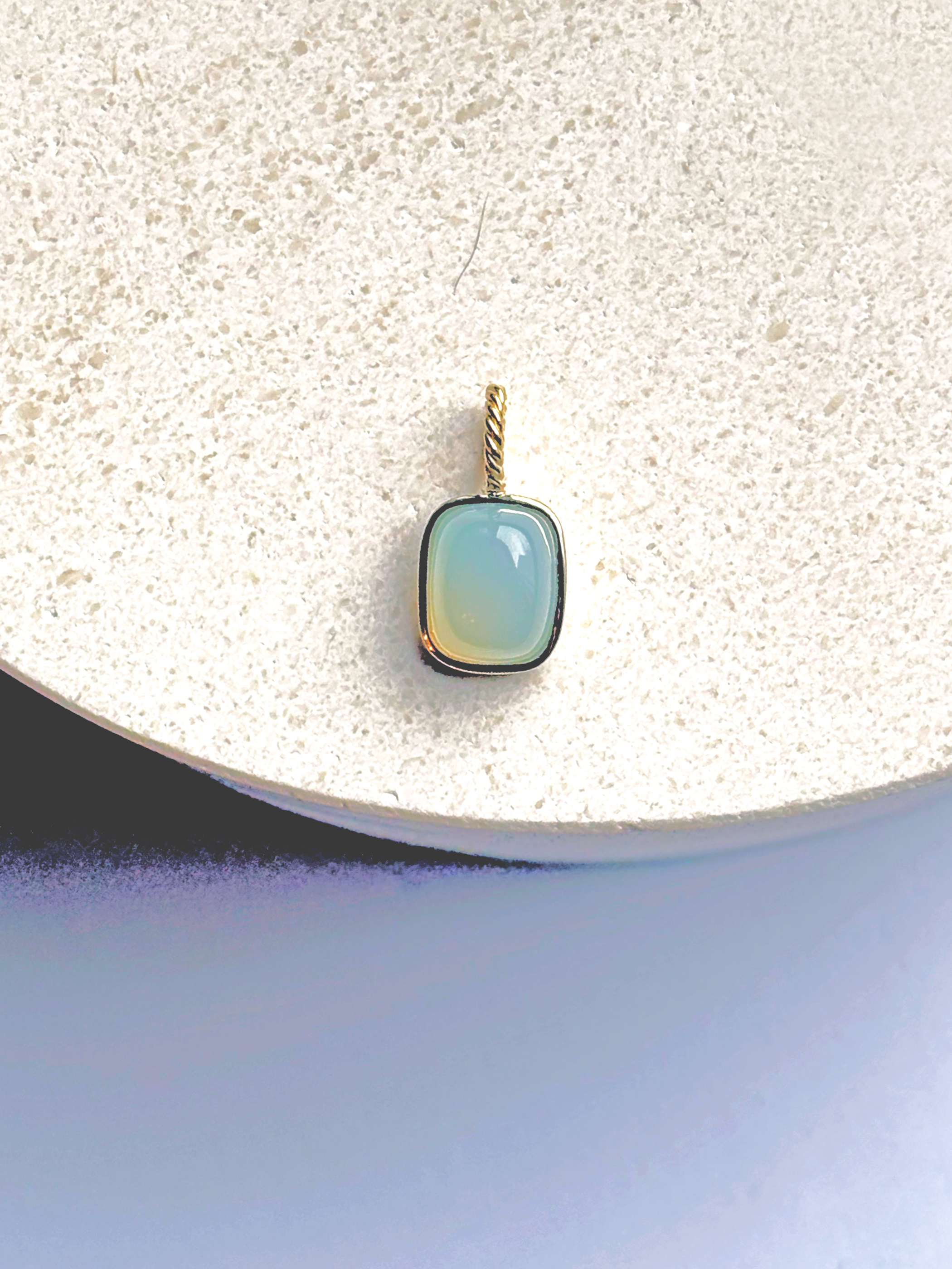 HOLIDAY COLLECTION 2025 ‘ THE QUIET LANDSCAPE ‘ _BLUE CHALCEDONY
