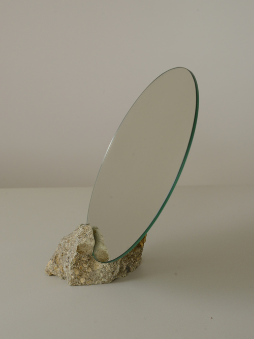 【SOLD OUT】ミラー 秋保石 あきう石 mirror / S