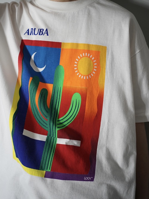 1990's LOOK Aruba souvenir t-shirt 