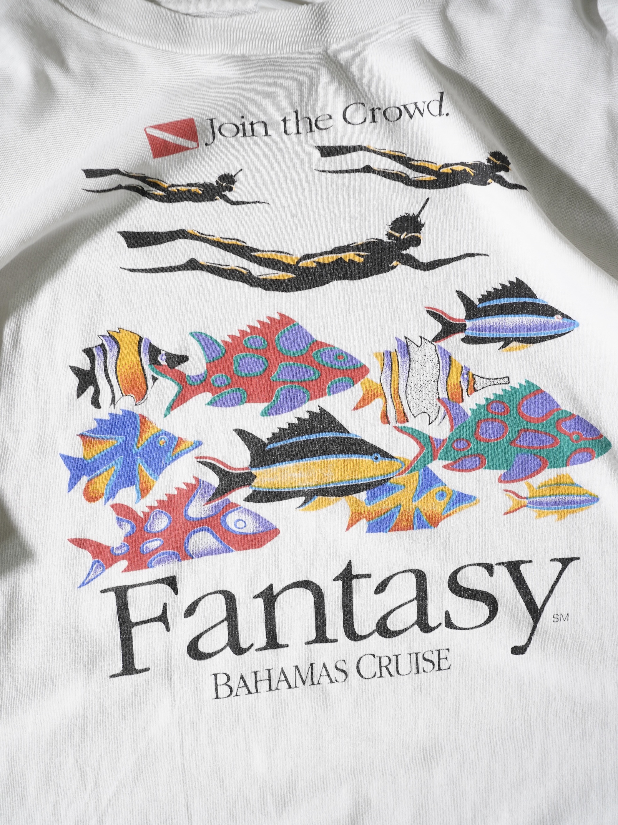 1980's- BAHAMAS CRUISE Print T-shirt