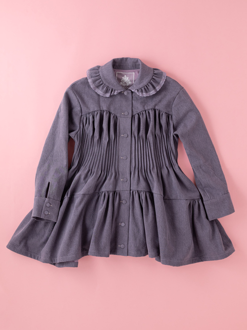 【2月お届け商品】denim mini dress