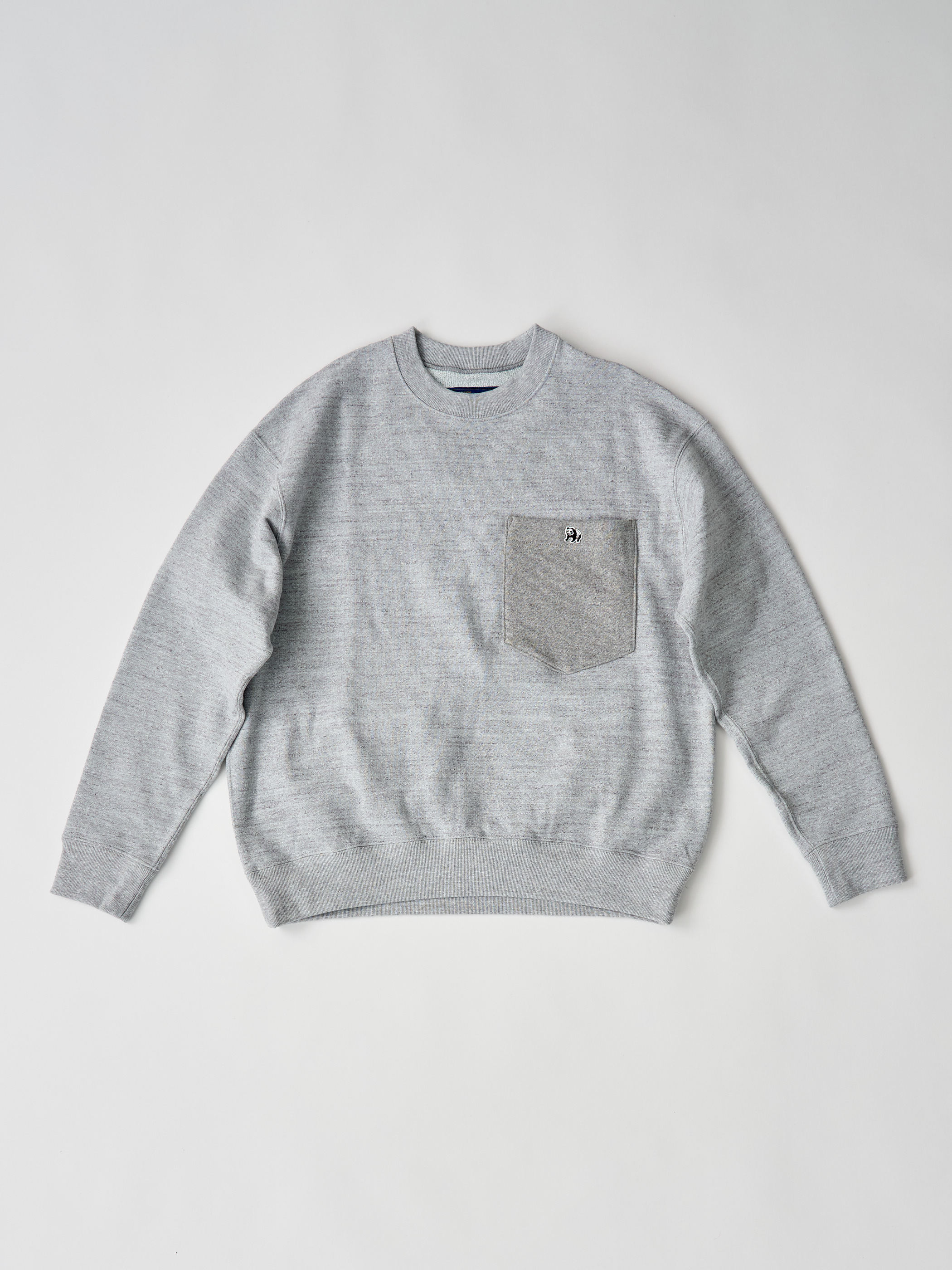 【受注商品】big pocket sweat shirt・GRAY