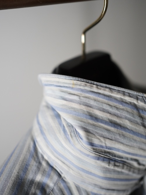 Ermenegildo Zegna Cotton 隠しB.D. dress shirt / Made in Italy