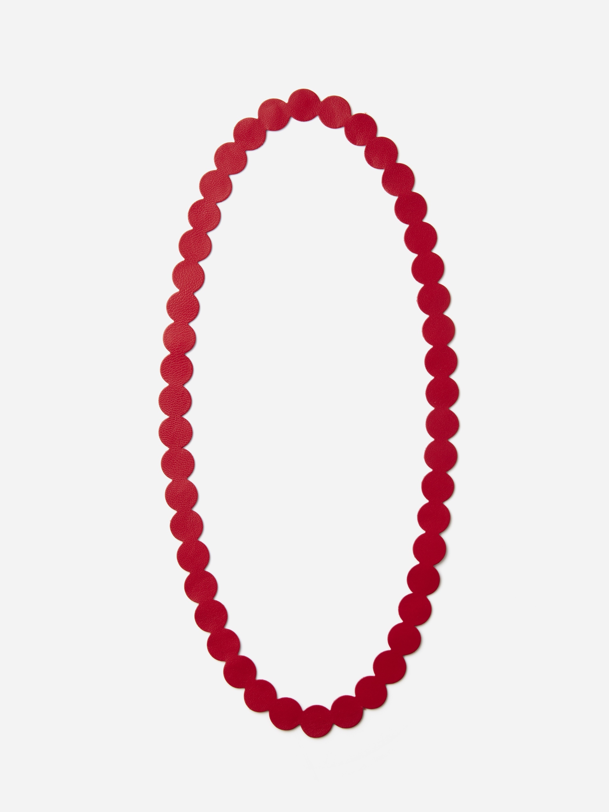 Christine Alberts / Necklace red - gallery deux poissons online