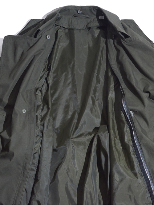 1970s "unknown" trench coat -KHAKI-
