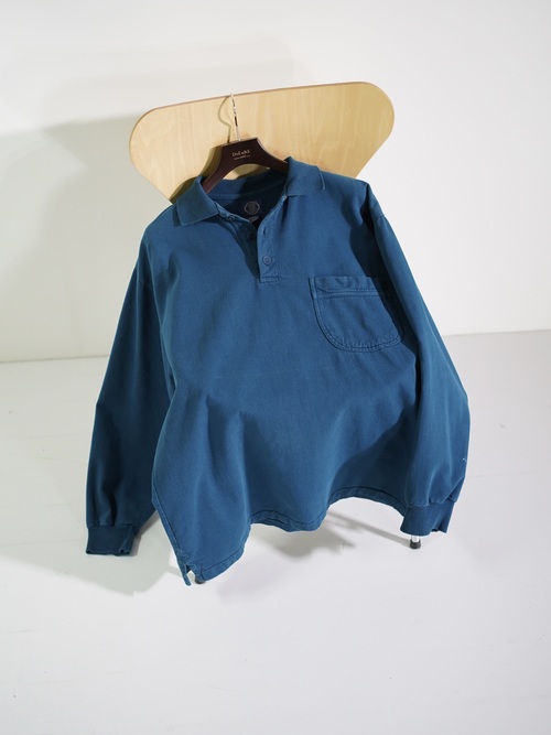 1990's GAP Cotton tough twill big pocket polo shirts/Made in Jamaica