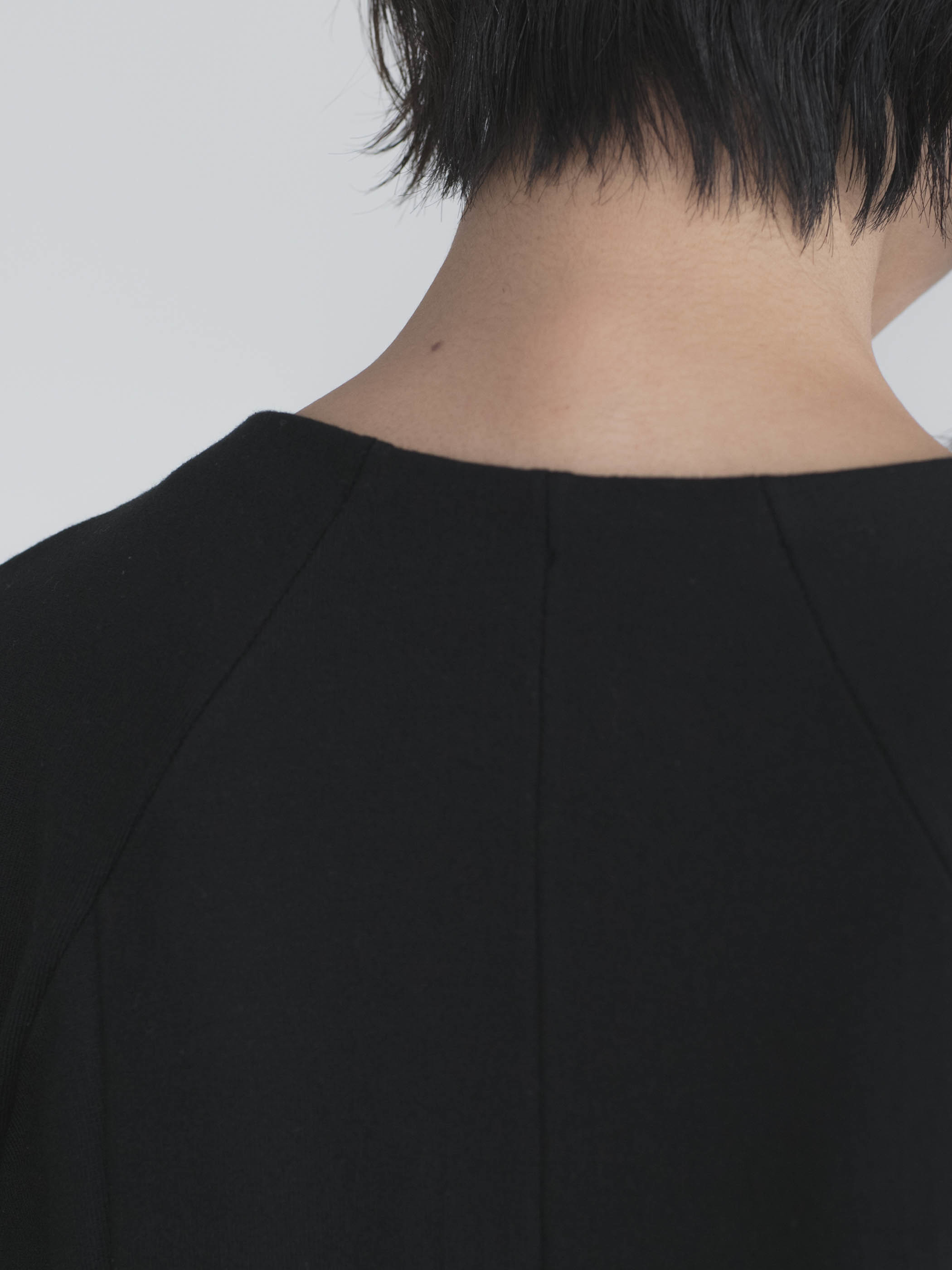 Work Wear collection Women’s R Necked Sweater Black(ラウンドネックセーター・ブラック)