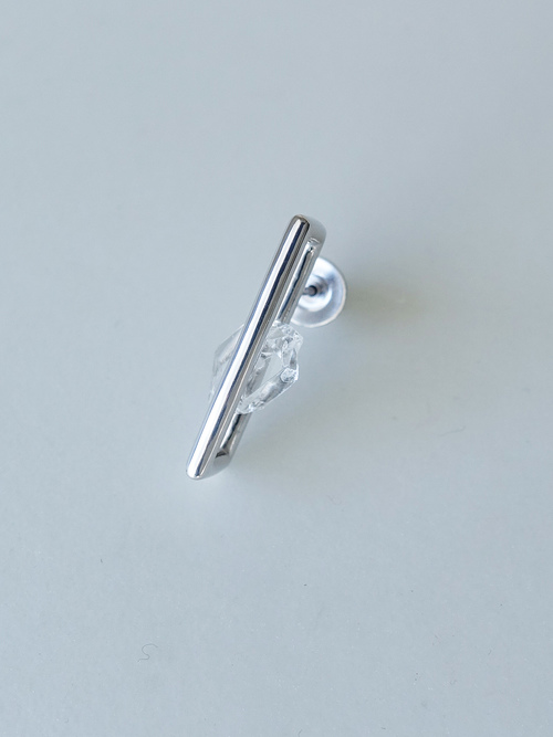 〈INSIDE〉quartz earring 2 S