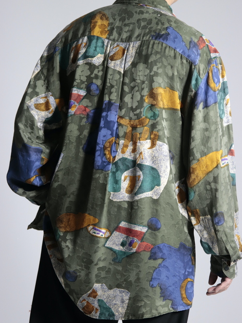 Dead stock 1980-90's GOOUCH Silk Shirts