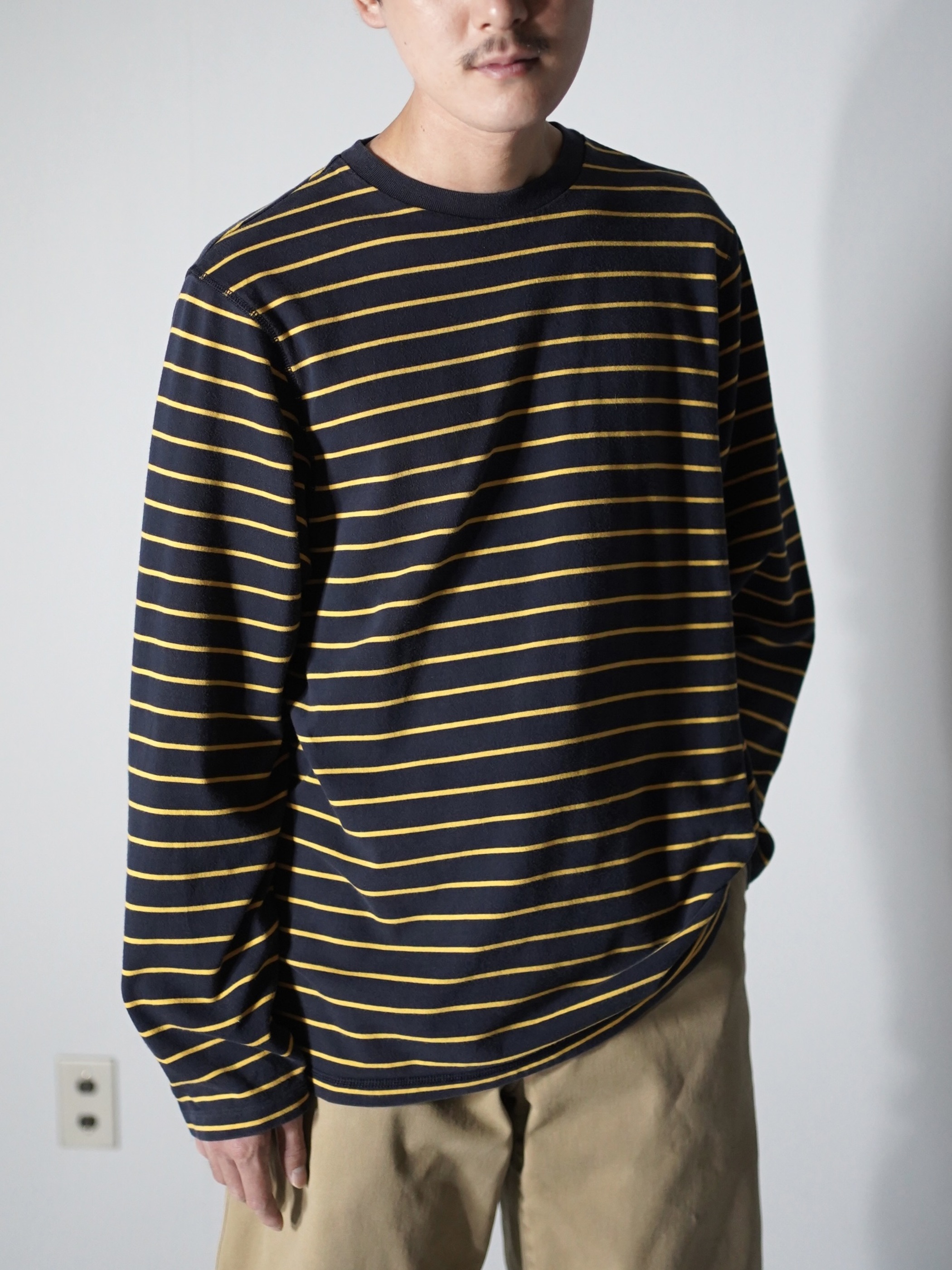 CREMIEUX Cotton border L/S cut sew