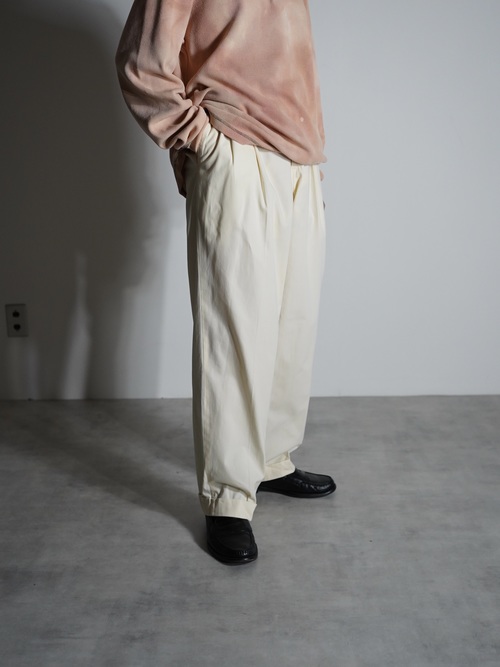1990's BILLS KHAKIS 2tuck Cotton pants / Made in USA