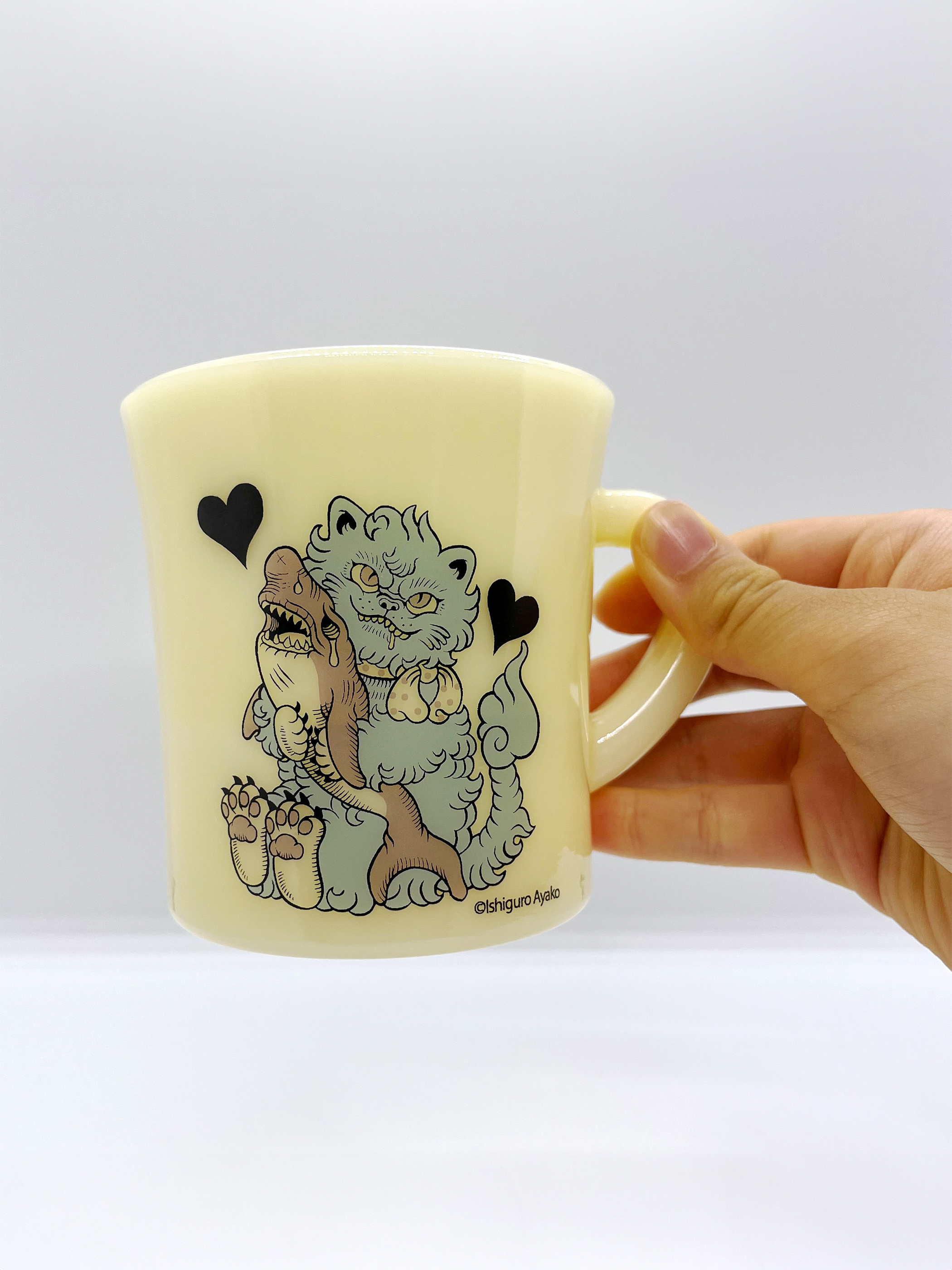 石黒亜矢子個人専門店 月光蔵 | LOVEねこちゃんグラスマグ