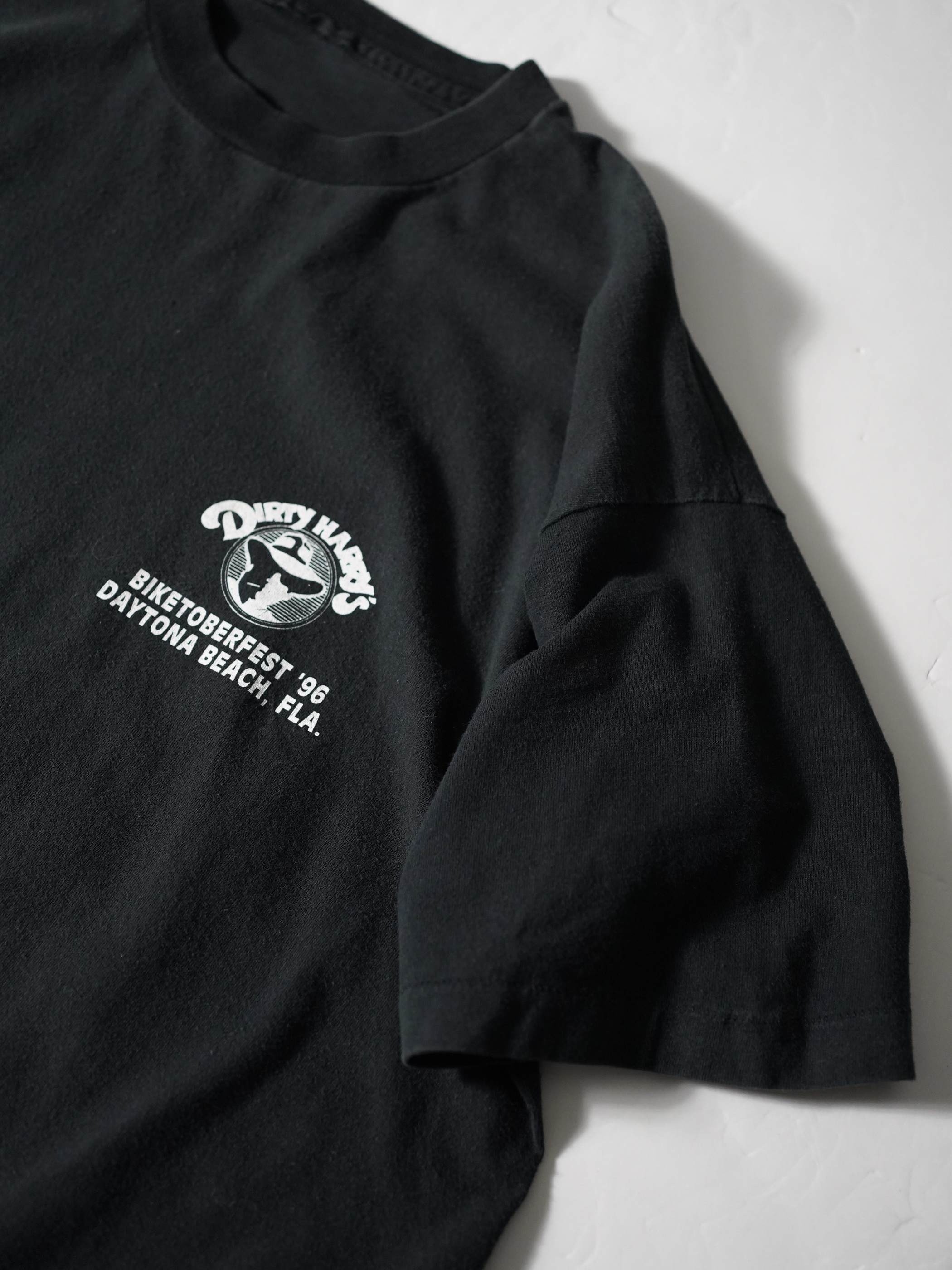 1996's Dirty Harry's 両面print T-shirts 