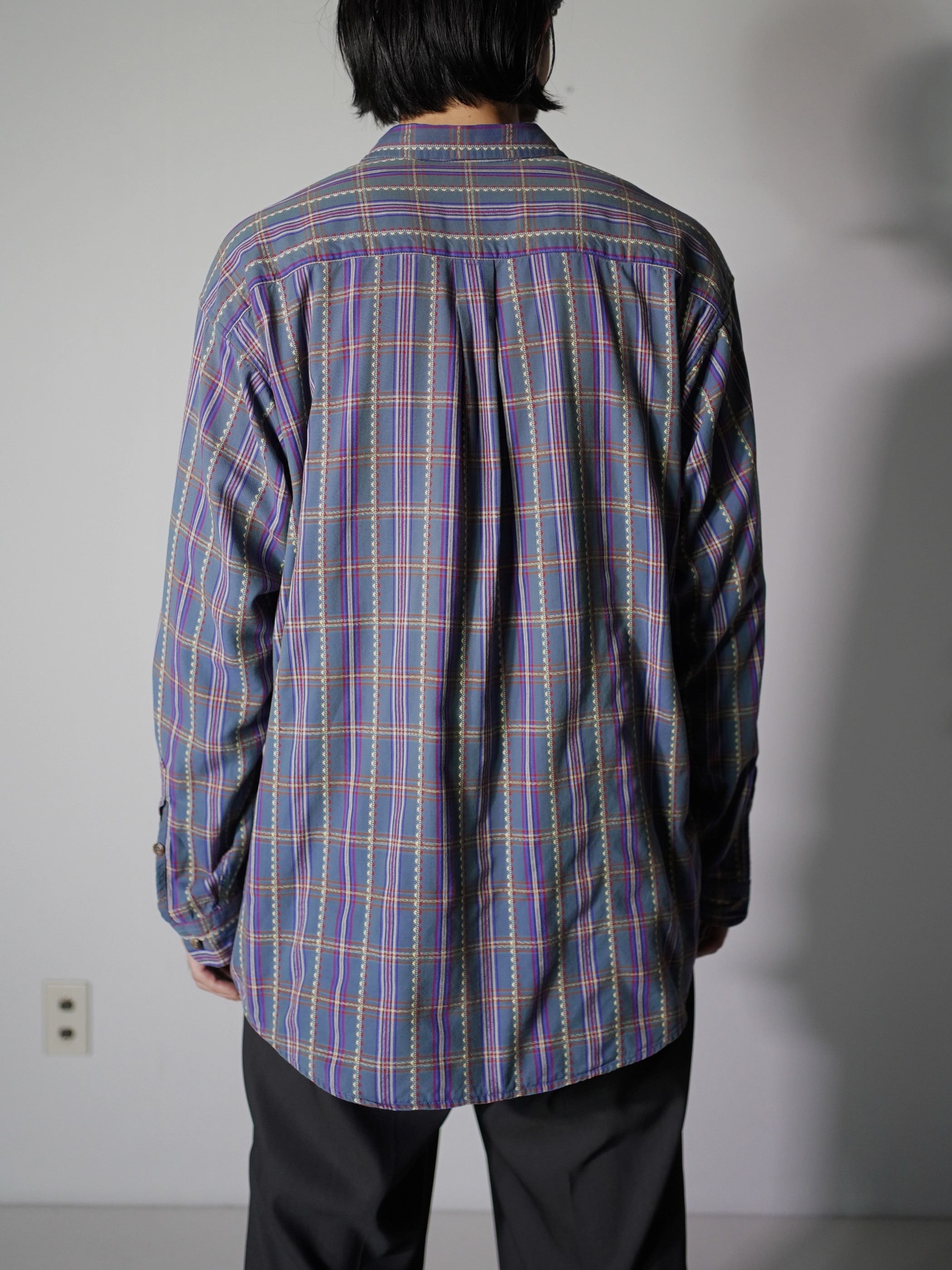 93's Patagonia 雪無しタグ期 L/S Cotton flannel shirts