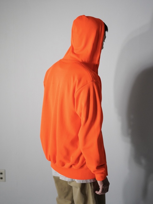 1980's~ Mesh lining poly sweat zip hoodie 
