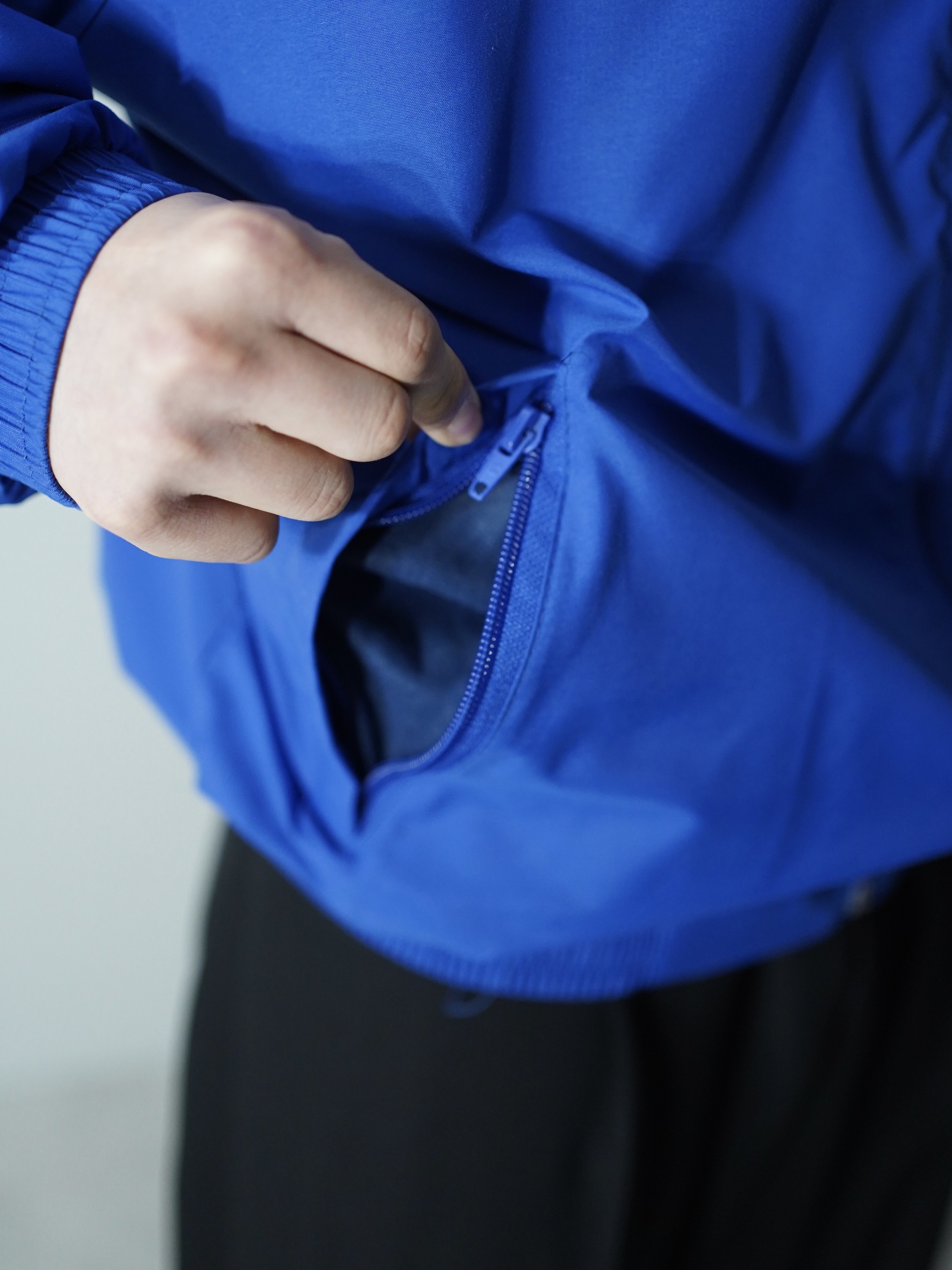 SPORTSMASTER "FREEMASON" supplex nylon shell jacket / Made in USA