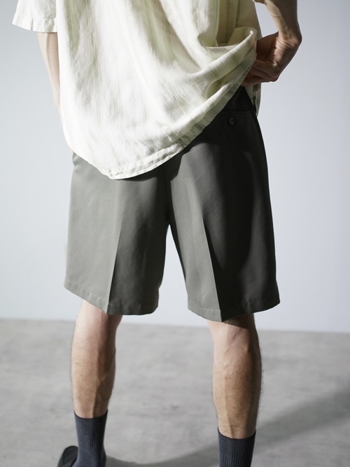 Claiborne Polyester herringbone 2tuck slacks shorts