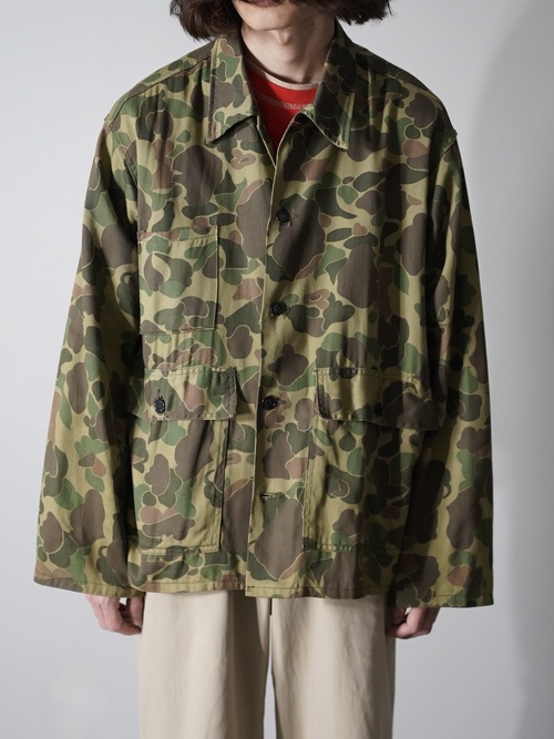1960~70's duck hunter camo hunting shirt jacket