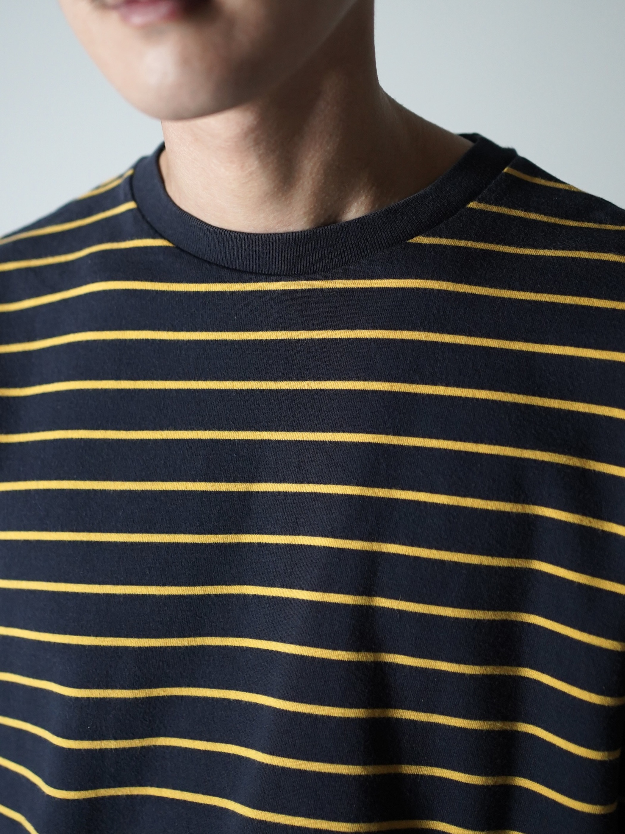 CREMIEUX Cotton border L/S cut sew